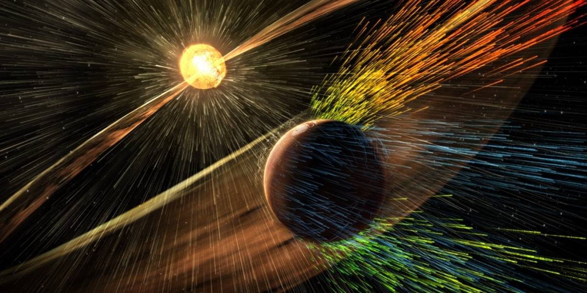 El Sol tiene la culpa de la delgada atmósfera de Marte