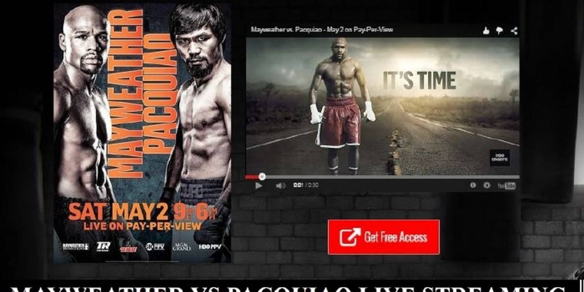 HBO demanda a sitios que planean transmitir pelea de Mayweather y Pacquiao