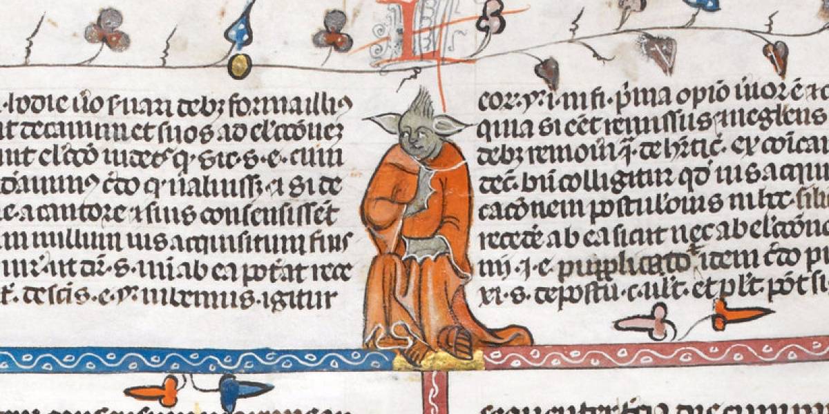 El gemelo perdido de Yoda aparece en un manuscrito del siglo XIV