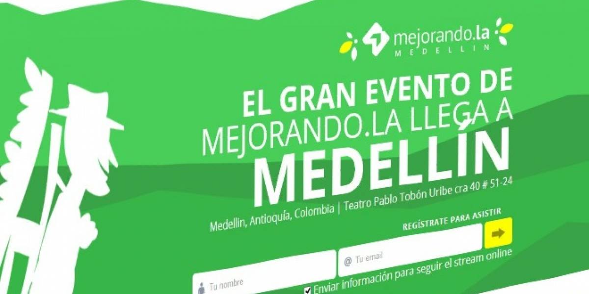 Conferencia de programación y emprendimiento Mejorando.la se realiza este sábado en Colombia