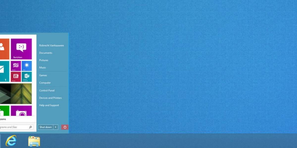 ¿Debería volver el menú de inicio a Windows?