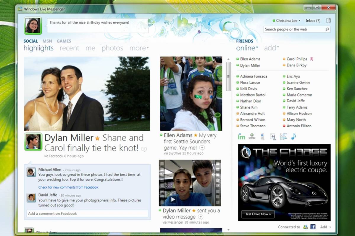 Microsoft lanza el nuevo Messenger, junto a Windows Live 11