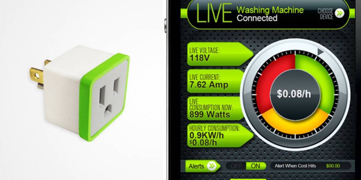 Enchufe calcula cuánta energía gastan los dispositivos que le conectas