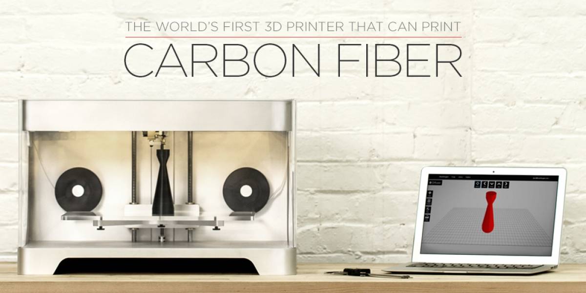 Anuncian primera impresora 3D capaz de utilizar fibra de carbono como material