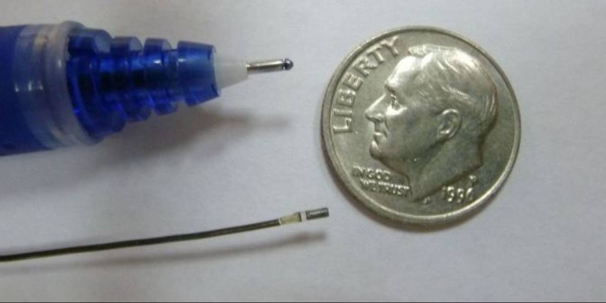 Medigus desarrolla la cámara de video más pequeña del mundo