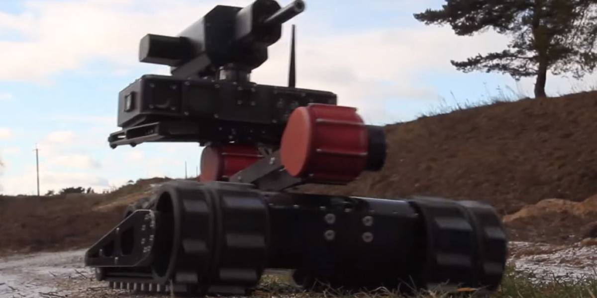 Este 'letal' robot de guerra ruso es casi inofensivo