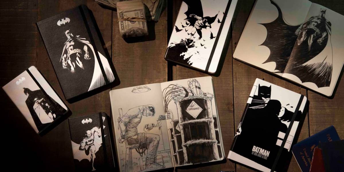 Moleskine lanza una colección de libretas de Batman