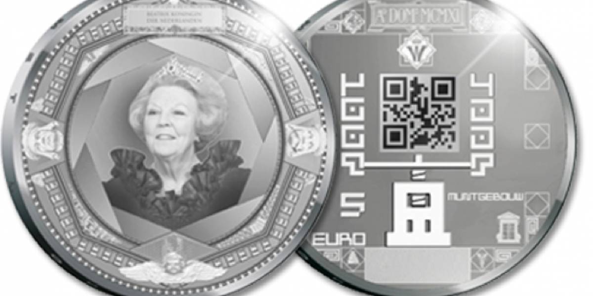 Holanda tendrá las primeras monedas con códigos QR