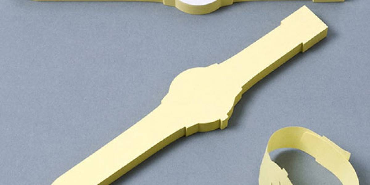 Post-it con forma de reloj de pulsera