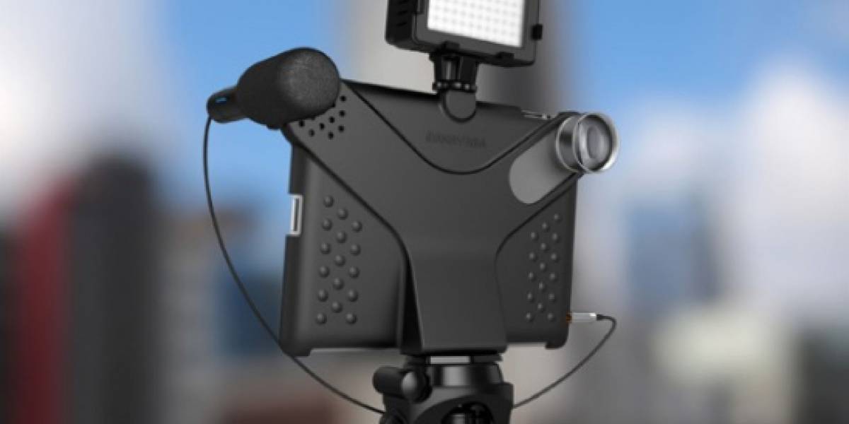 Movie Mount: la carcasa para convertir tu iPad en una cámara "profesional"