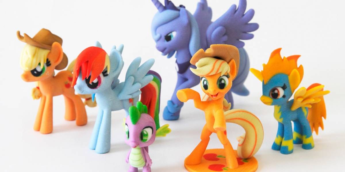 Hasbro se asocia con compañía de impresión 3D para promocionar My Little Pony