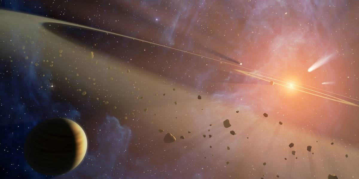 Quizá las ondas gravitacionales del inicio del universo no fueron más que polvo