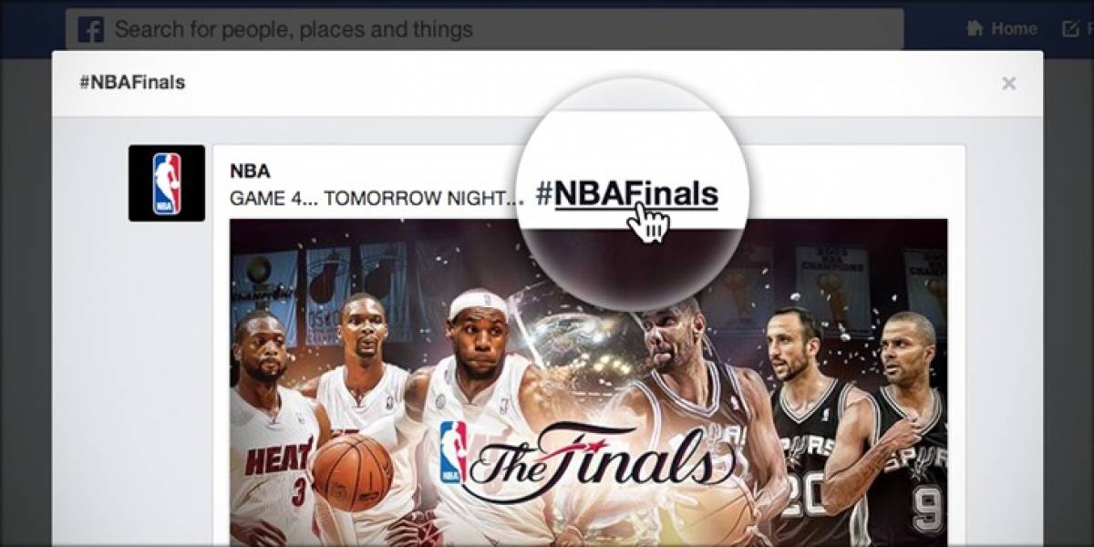 Facebook ahora tiene Hashtags