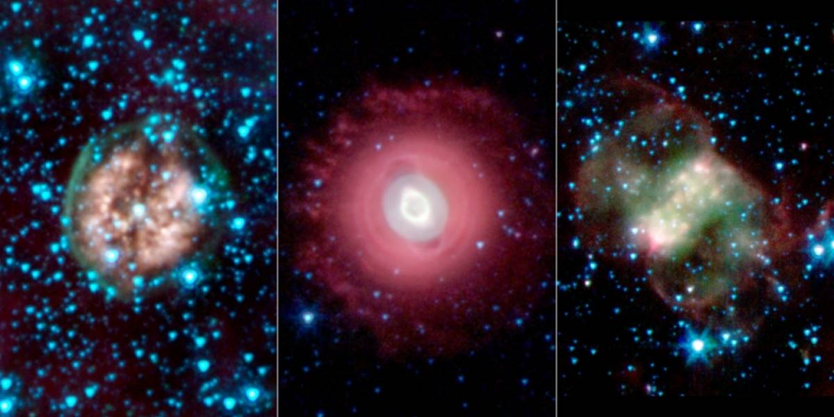 NASA celebra Halloween con nebulosas fantasmagóricas