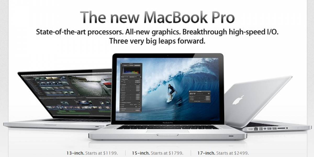 Apple mejoró los MacBook Pro