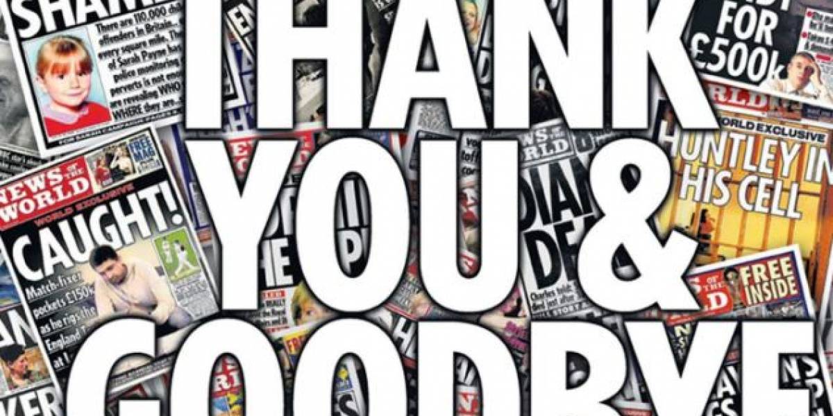 Goodbye, News Of The World