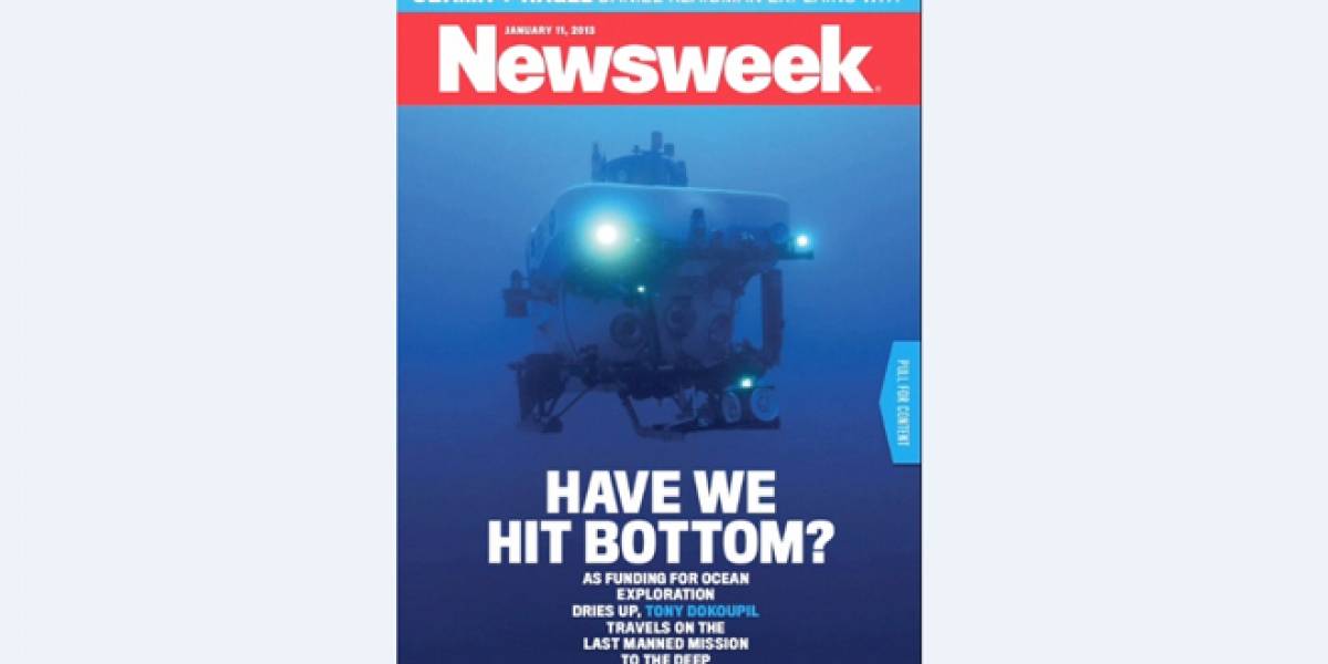 Revista Newsweek estrena su primera versión 100% digital con portada animada