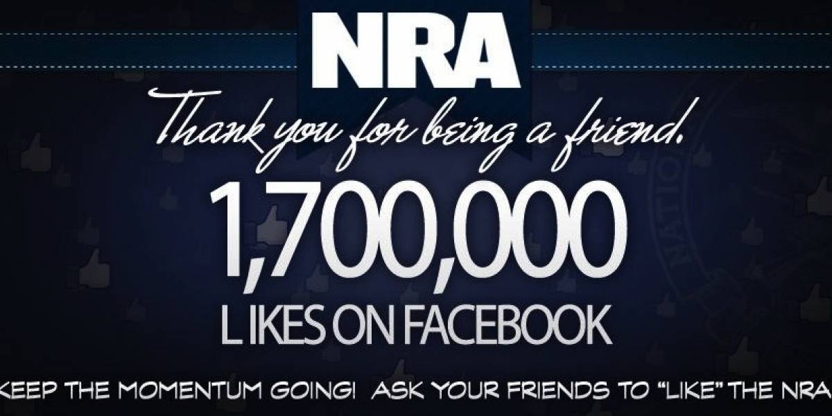 La Asociación Nacional del Rifle debió ocultar su página de Facebook para controlar las agresiones