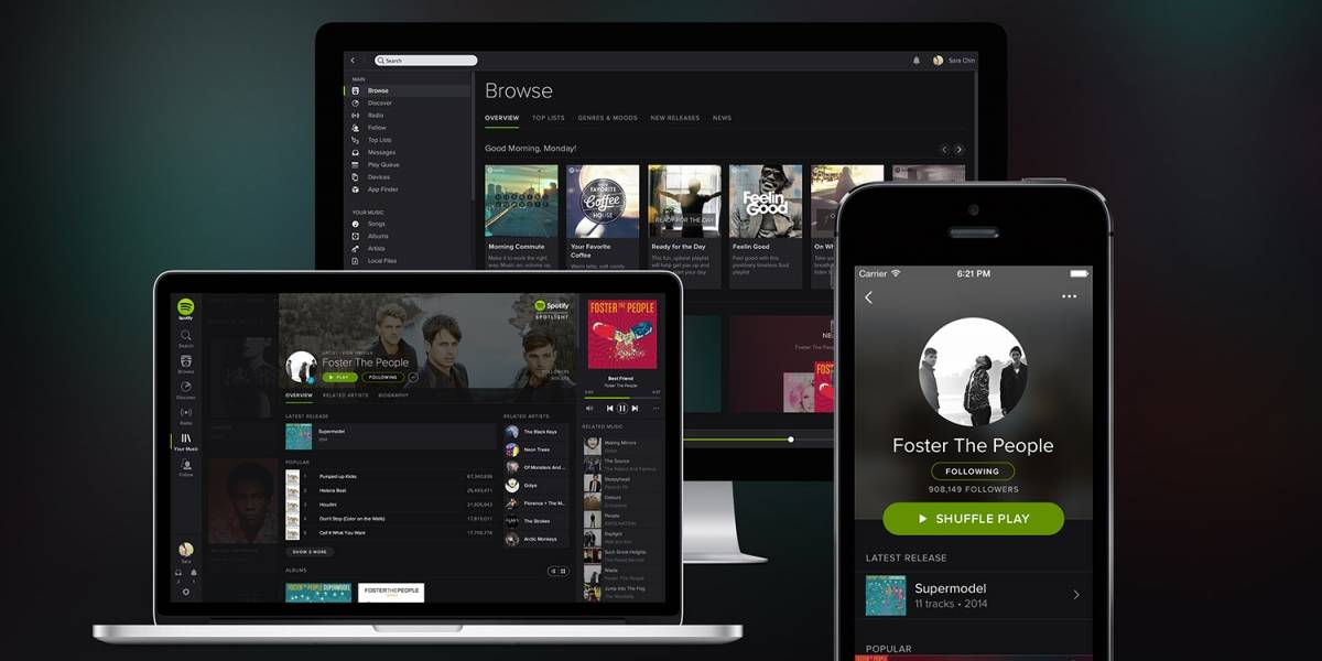 Rediseño de Spotify se enfoca en la música que quieres escuchar