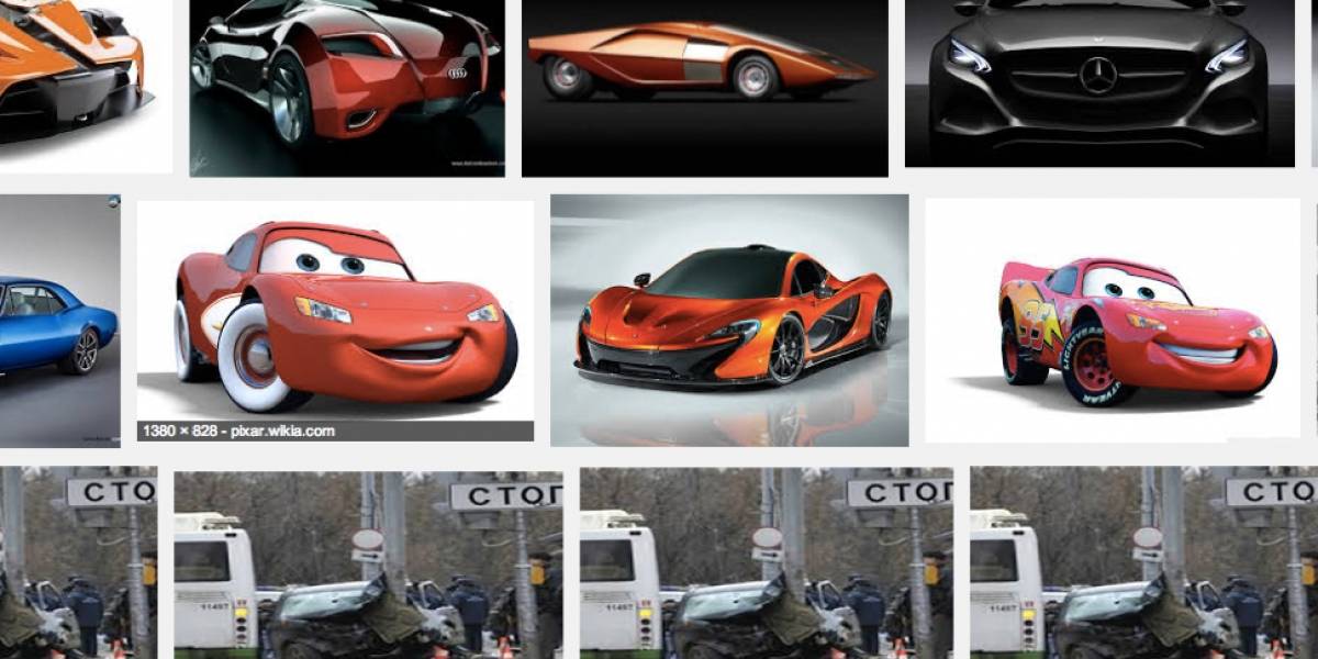 Error en buscador de imágenes de Google muestra antiguo accidente vial en Rusia