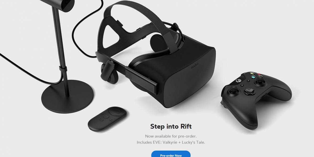 Oculus Rift ya tiene precio: Cuesta USD$ 599