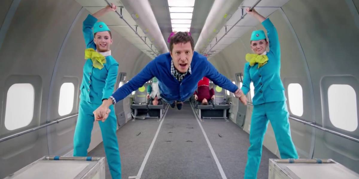 OK Go grabó su nuevo y espectacular video en gravedad cero