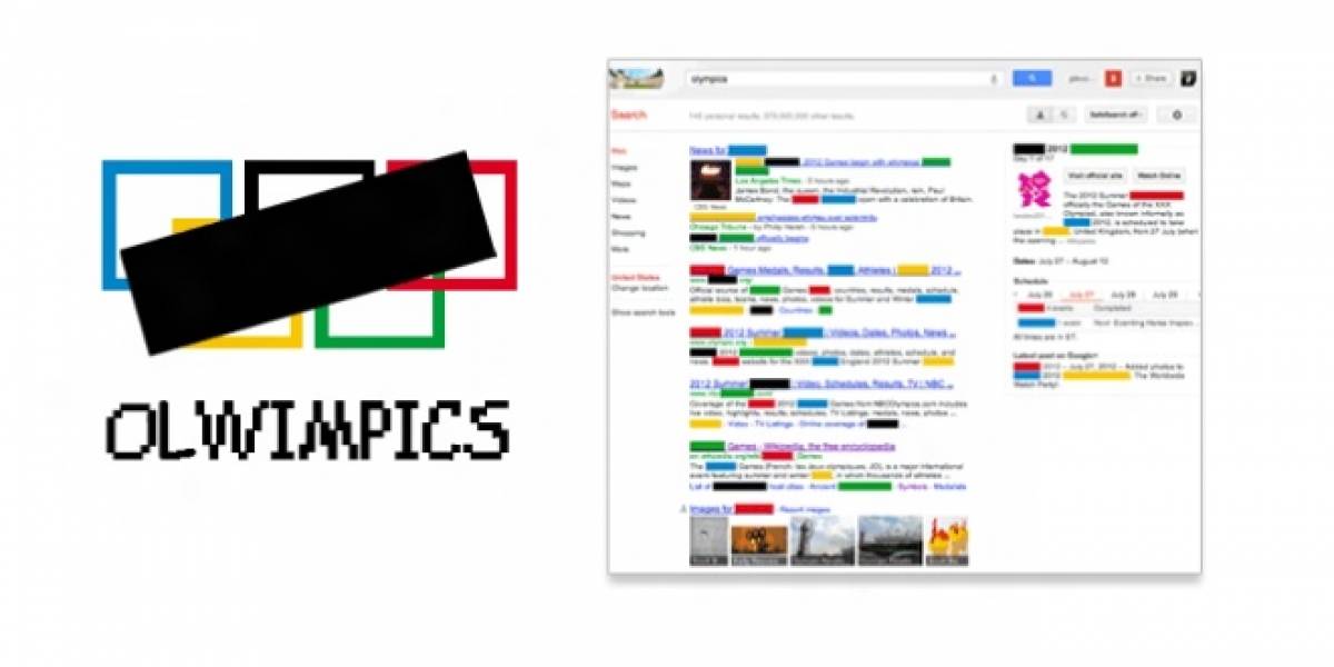 Olwimpics, para los que no quieran saber nada de los Juegos Olímpicos