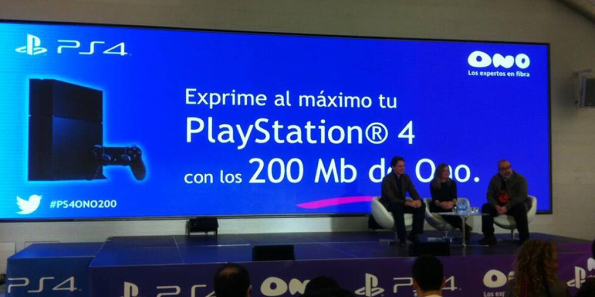 Ono ofrece conexión de 200 Mbps con PlayStation 4