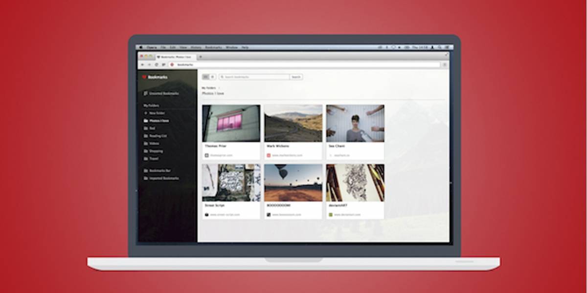 Opera para PC llega a su versión 25 con un interesante gestor de favoritos