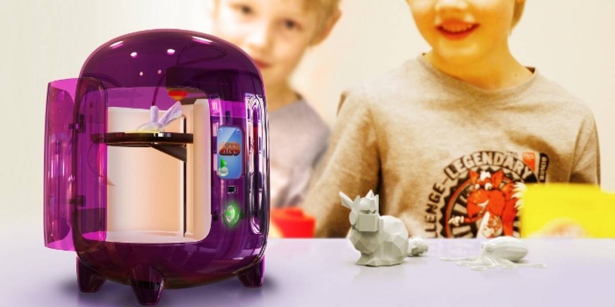 Concepto: Origo 3D, una máquina que hace realidad las figuras dibujadas por los niños