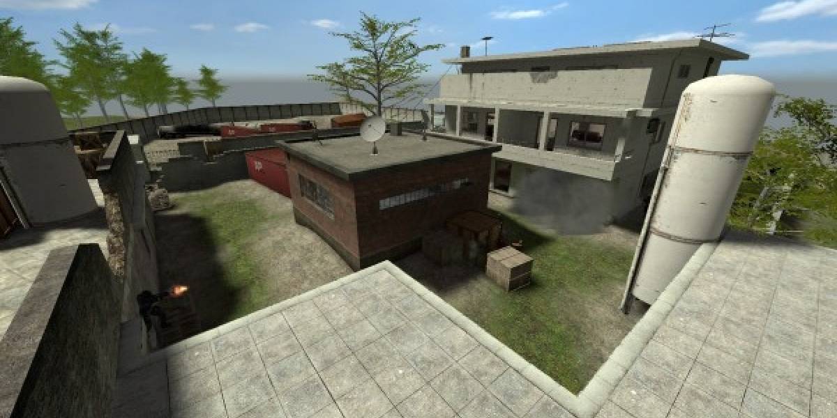Recrean el escondite de Osama Bin Laden en escenario de Counter Strike