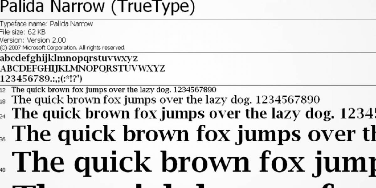 La misteriosa tipografía Palida Narrow del malware Gauss
