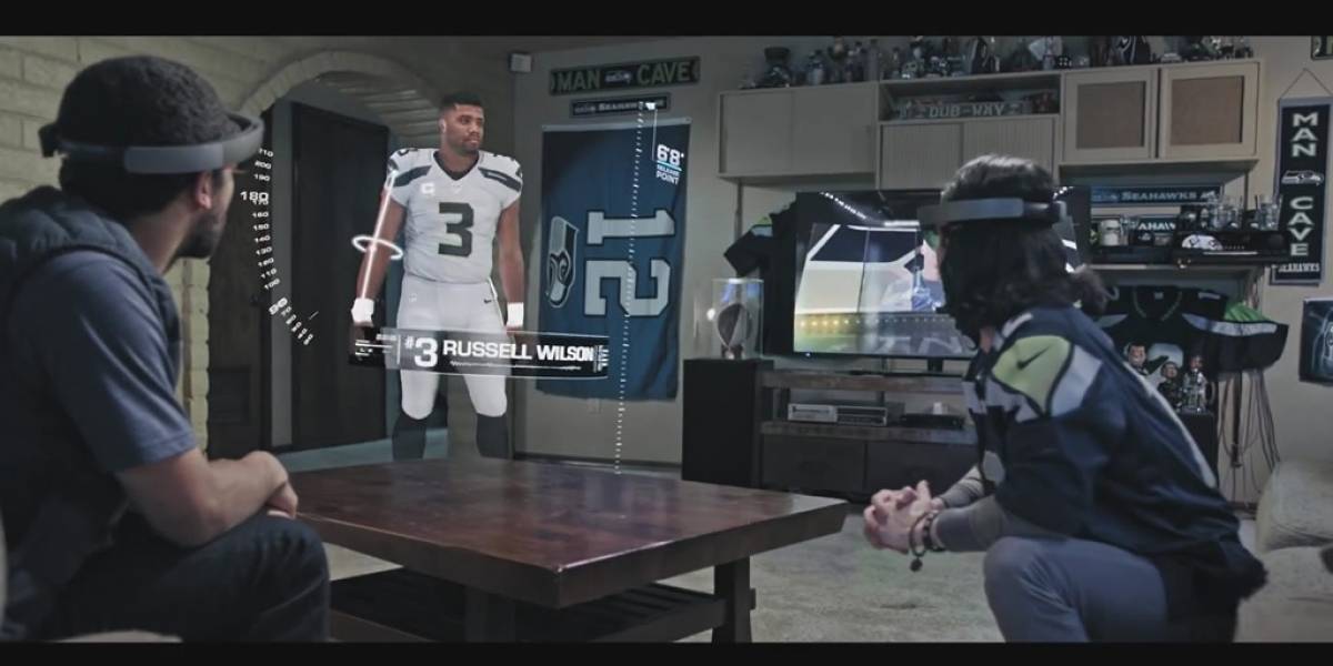Así de impresionante se verá la NFL gracias a HoloLens