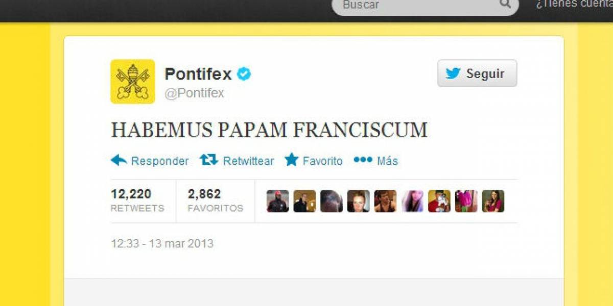 #HabemusPapam: La elección de Francisco I se toma Twitter