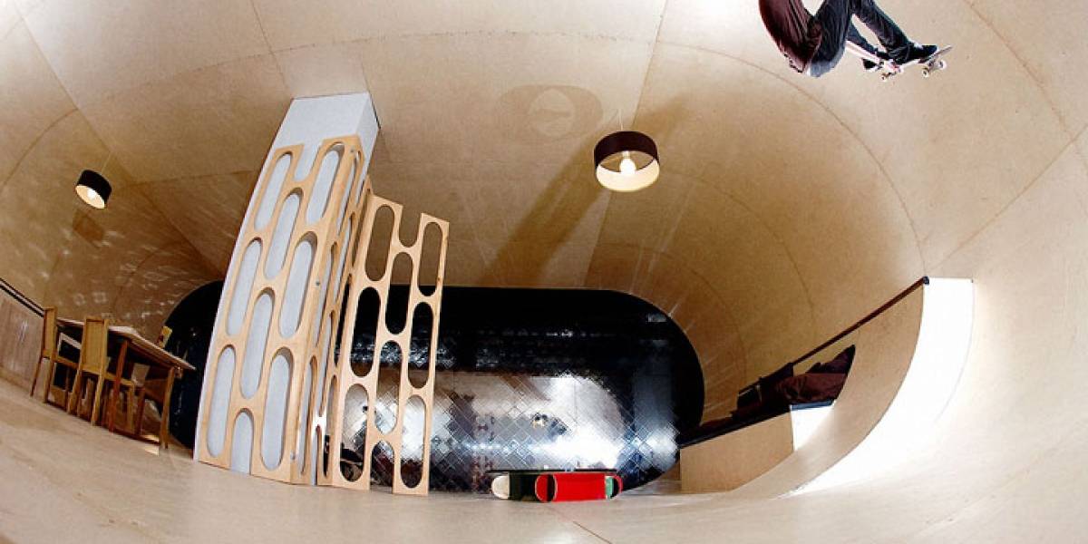 La casa que todo skater sueña tener