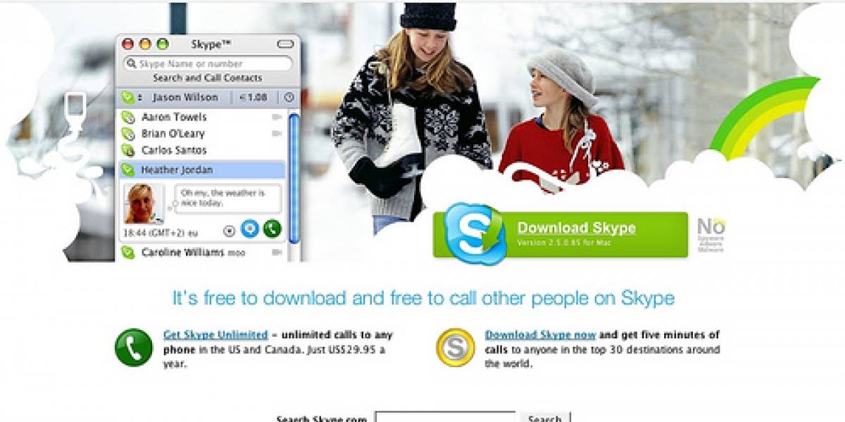 Skype pide amparo a la UE ante las violaciones de la neutralidad en Internet que cometen las operadoras
