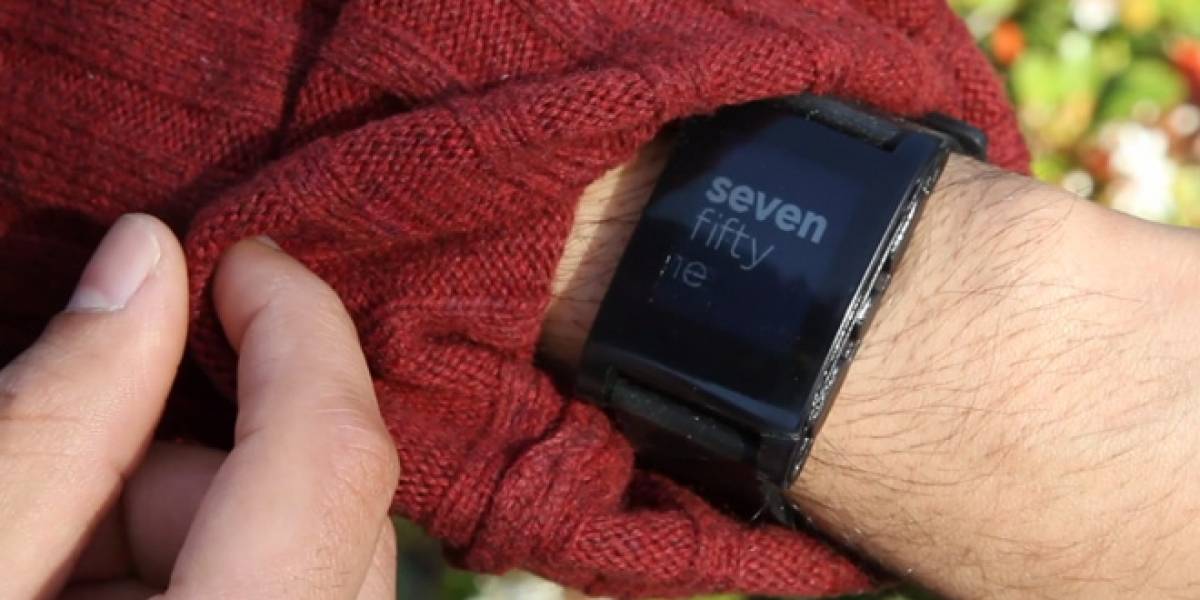 Reloj Pebble es un éxito en Kickstarter y se agota tras juntar USD$10 millones