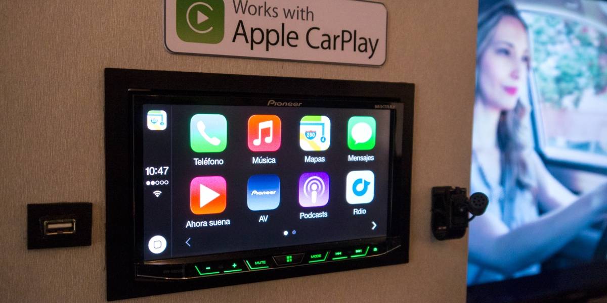 Pioneer con Apple CarPlay a primera vista