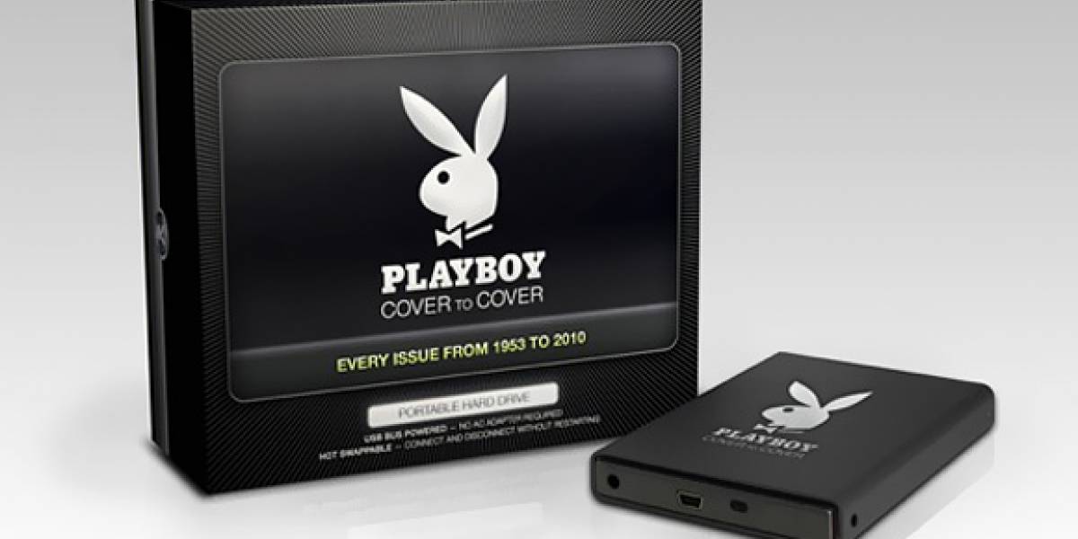 Playboy lanza disco duro externo con contenido precargado