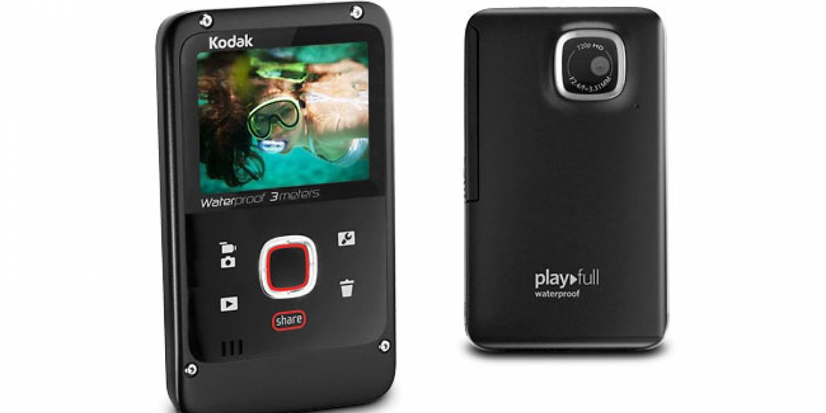 España: Llegó Playfull, la mini videocámara de Kodak resistente al agua