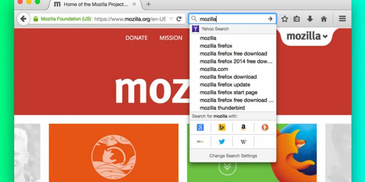 Firefox tendrá una nueva interfaz de búsqueda