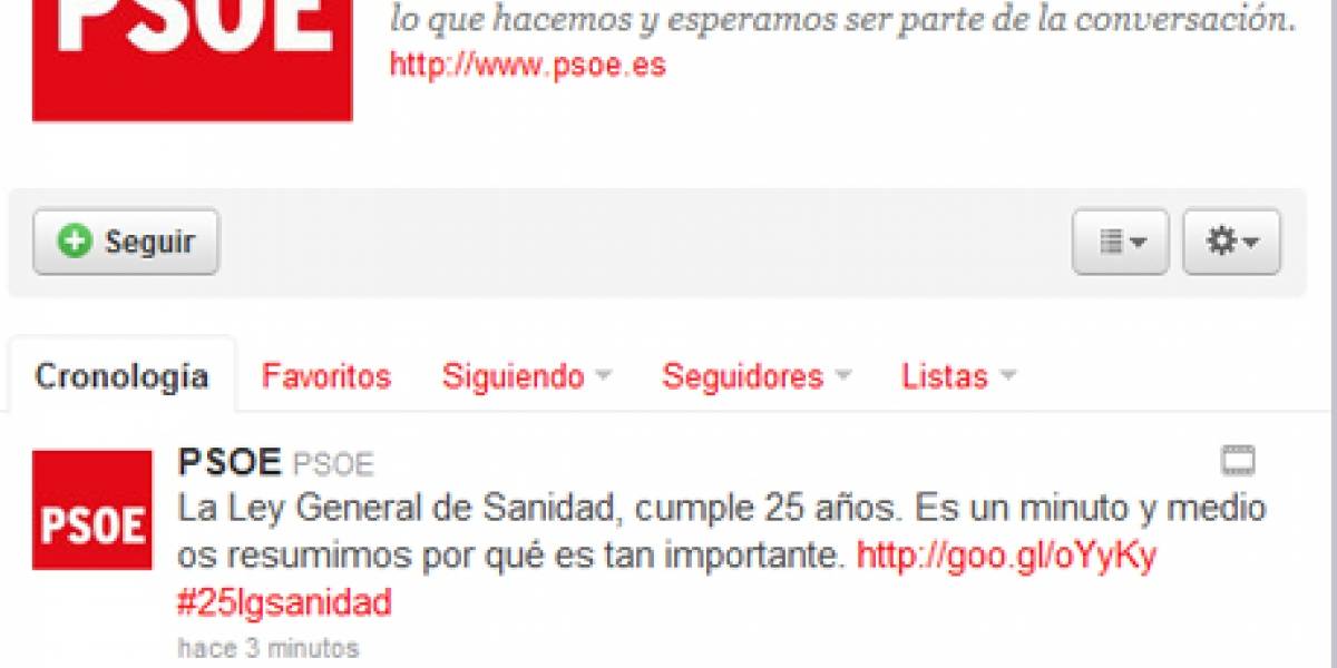 España: El PSOE ya tiene su decálogo para el uso del Twitter