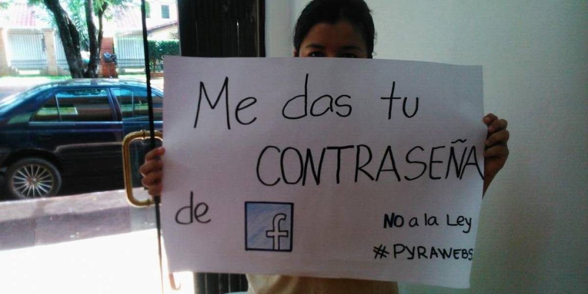 Paraguay rechaza la ley Pyrawebs