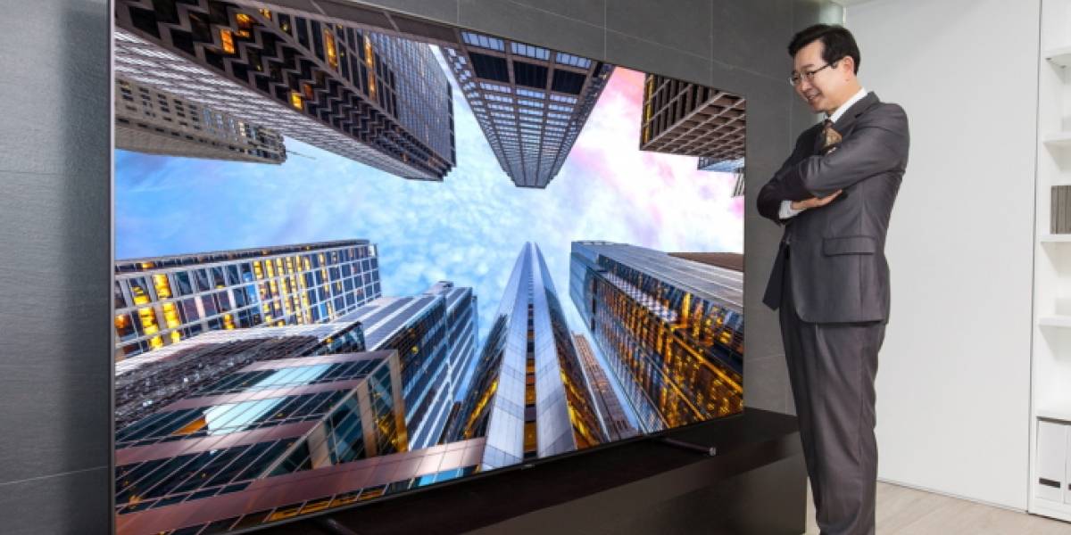 Este televisor gigante de Samsung cuesta 20 mil dólares