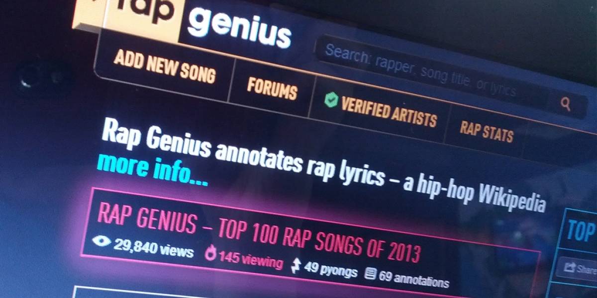 Google destierra a RapGenius de sus resultados de búsqueda por malas prácticas
