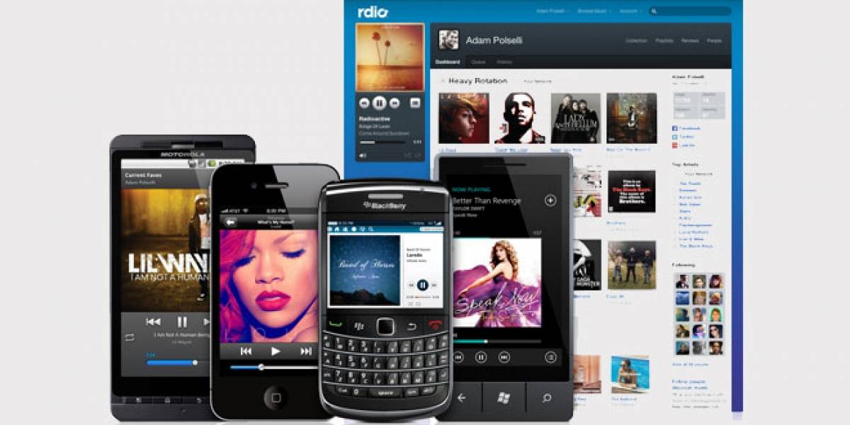 Rdio planta cara a Spotify con música gratuita