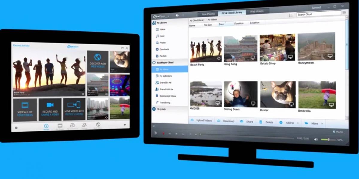 RealPlayer vuelve con servicio para reproducir videos en la nube