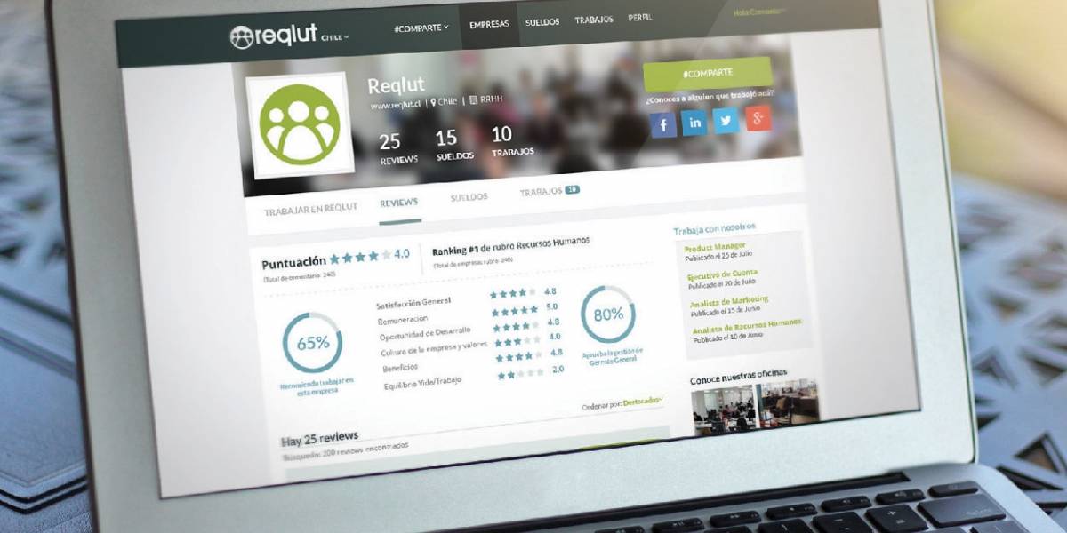 Reqlut transparenta las ofertas laborales