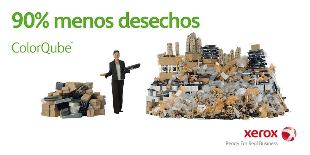 Xerox ofrece ahorro de costos y sustentabilidad con ColorQube™