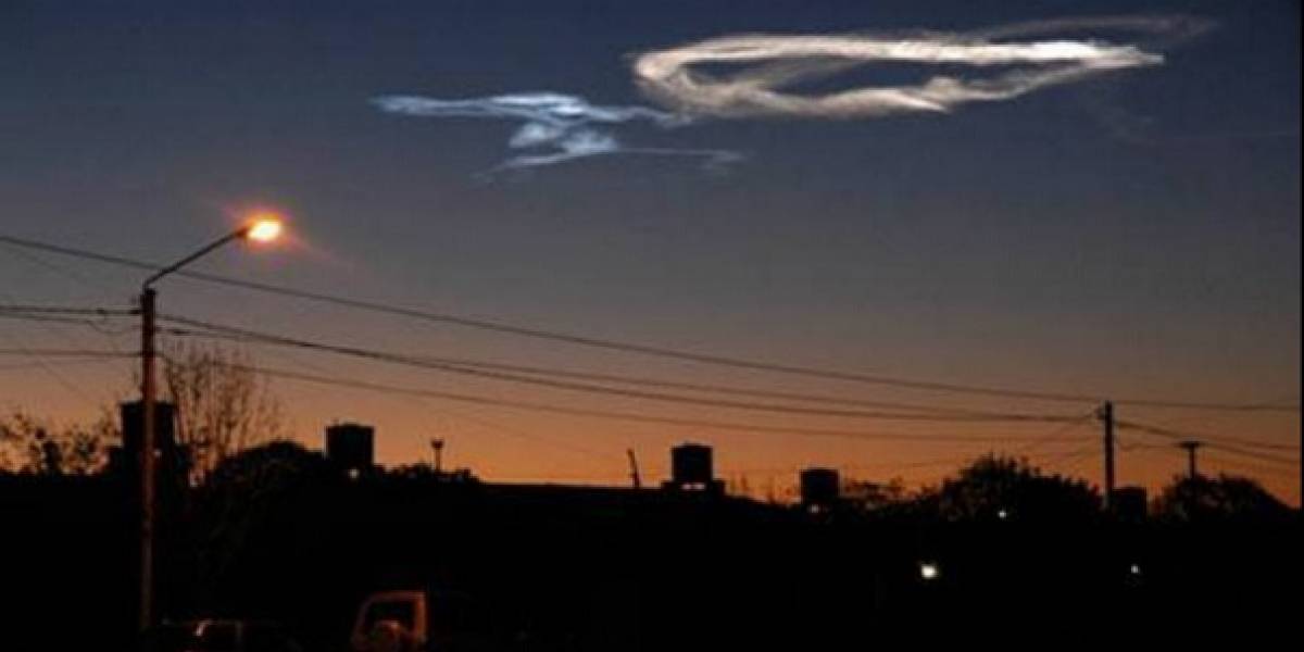 Un resplandor en el cielo iluminó a seis provincias argentinas